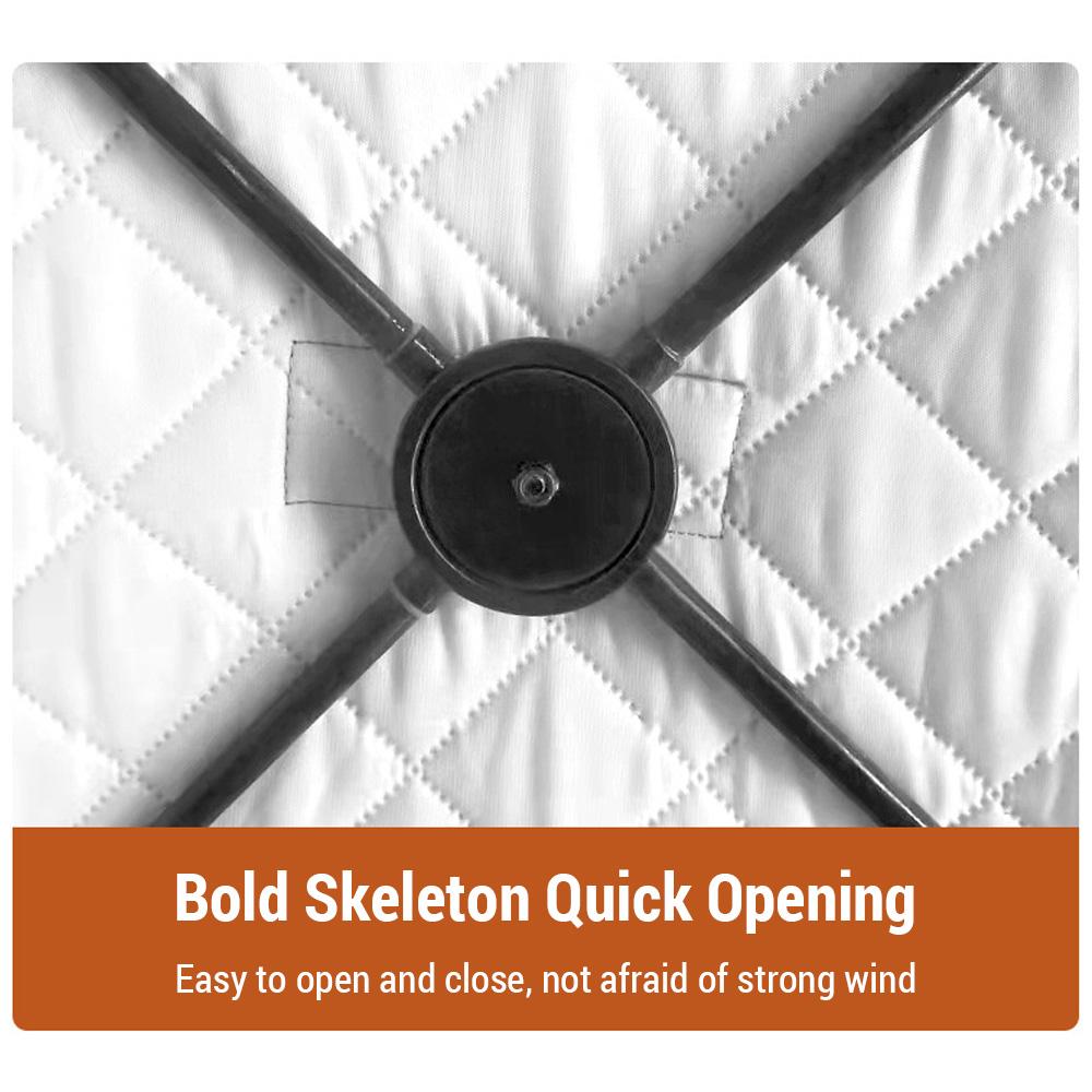 Portable Ice Fishing Shelter Easy Set-up Winter Fishing Tent Ice Fishing Tent Waterproof & Windproof