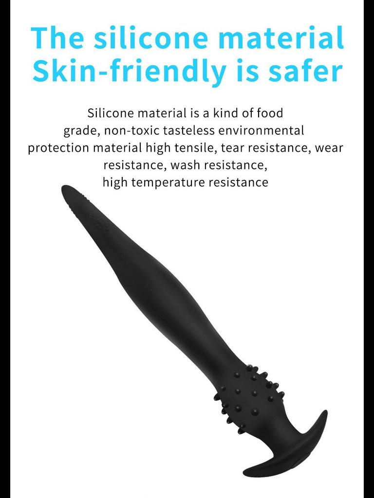 Φουσκωτό βύσμα διαστολέα πρωκτού για άνδρες και γυναίκες - Μακρύς αυνανισμός πρωκτού σιλικόνης