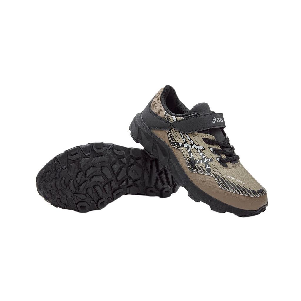 Asics Lazerbeam Lightweight Sweat-Wicking Outdoor Fitness Running Shoes Kids Sneakers Light-Brown 1154A168-200