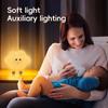 Blød Silikone Sky Stjerne LED Natlampe Genopladelig Sengebord Væglampe Varm Sovelys til Baby Børneværelse Vuggestue Dekoration