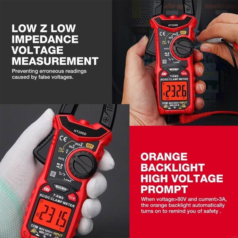

1 Set HT206D Multipurpose Clamp Multimeter for Accurate Electrical Measurements A0KF China Mainland