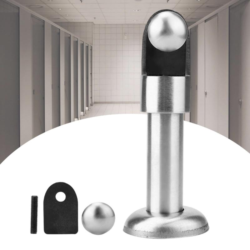 2 Stück Möbelfüße Edelstahl Stützfüße Toilettentrennwand Fuß Beschläge Öffentliche Toiletten Trennwand Beschläge