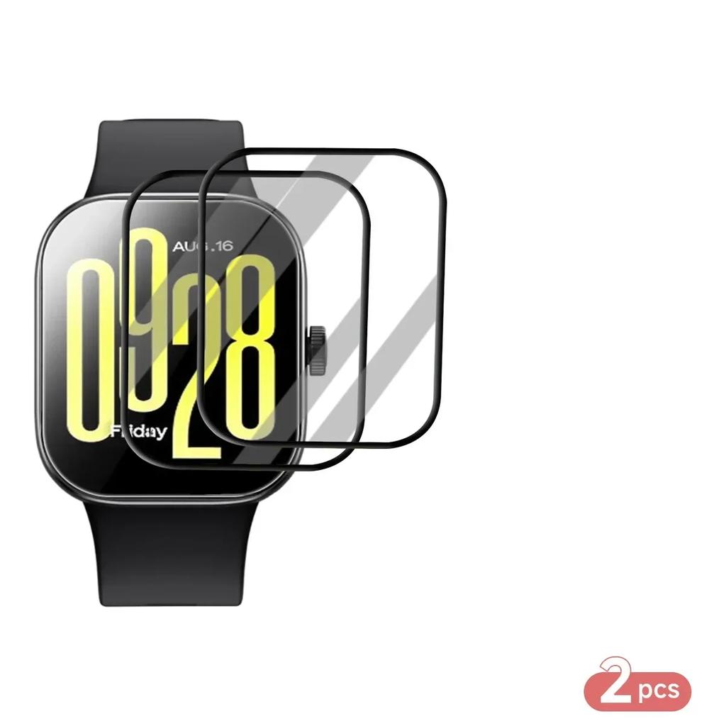 Verbundfolien-Schutz für Redmi Watch 5 Gebogener Displayschutz für Redmi Watch5 Ultra-HD Vollschutzzubehör