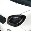 Carbonfaser-ABS-Kunststoff-Autodekoration, modifiziertes Zubehör für Smart 453 Fortwo. Äußerer Türgriff im Autoinnenraum