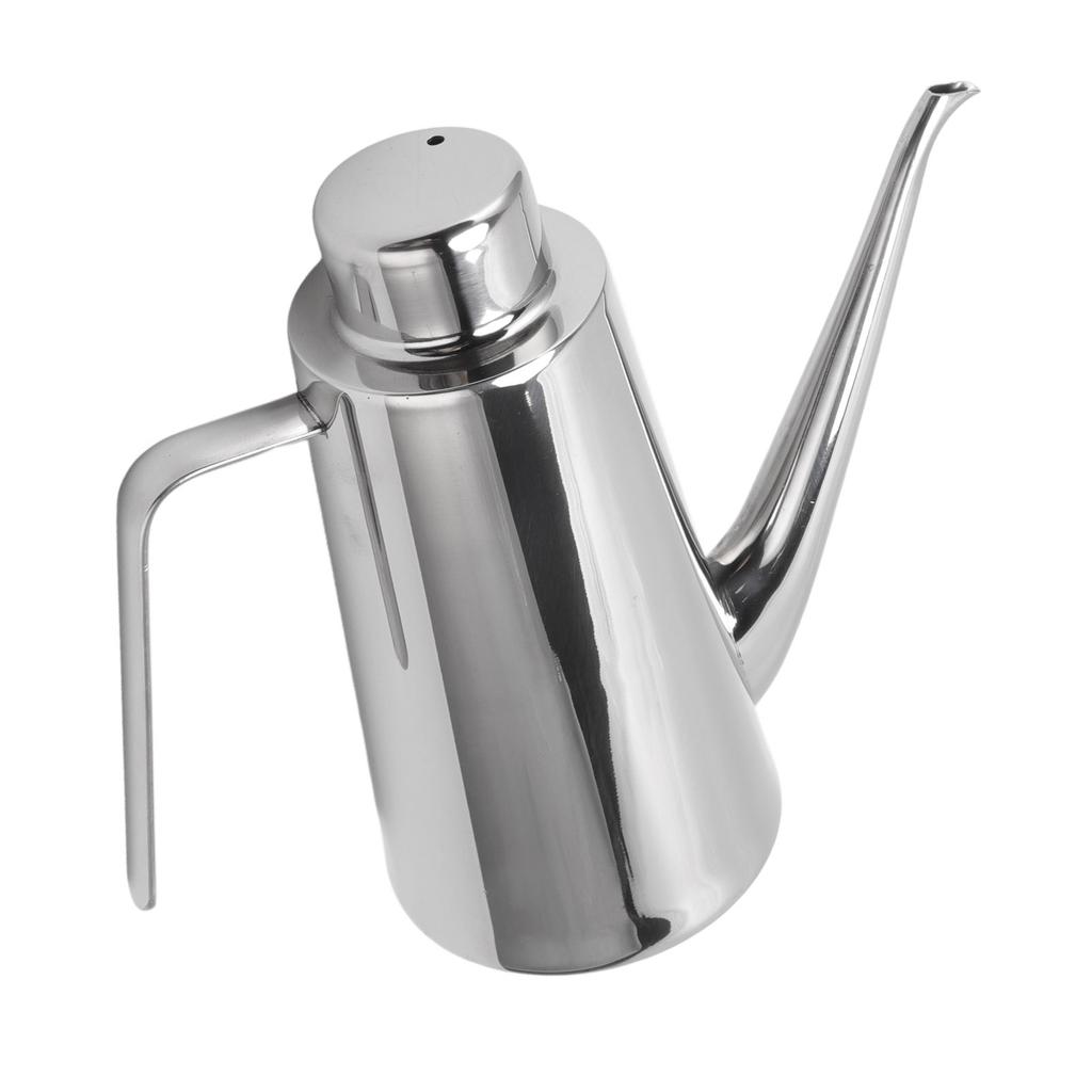 Große 850 ml 304 Edelstahl Olivenöl Essig Dosierflasche dicken auslaufsicheren Ölkannentopf