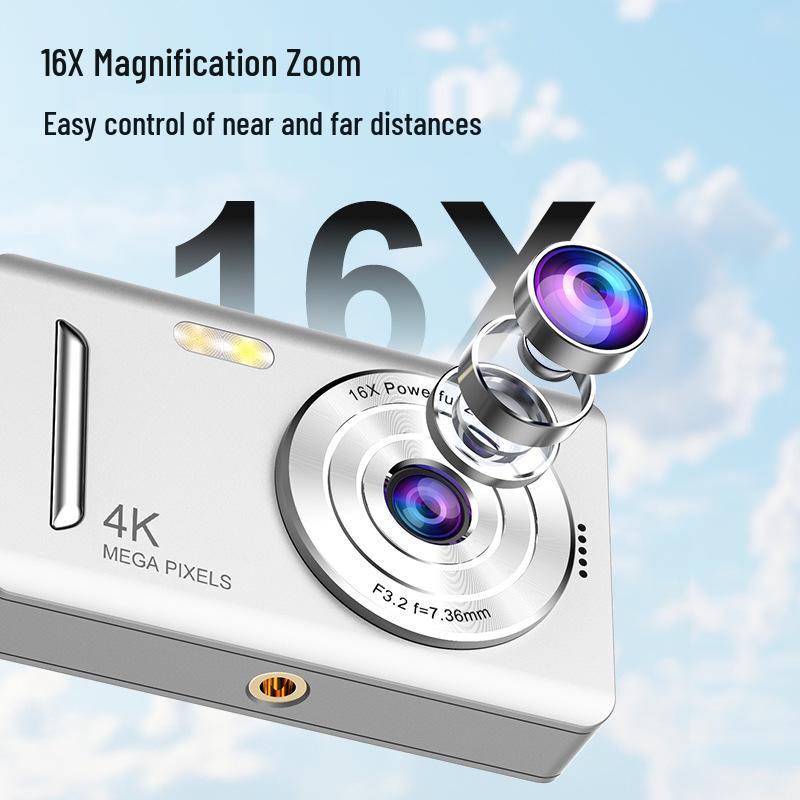 Retro CCD HD Camera for Student Parties & Travel Vlogs