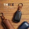 Genuine Leather Car Key Cover for Chevrolet Cruze, Malibu, Trax, Onix (21 Models)