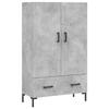 VidaXL Highboard Concrete Grey 69.5x31x115 Cm Engineered Wood 828208
