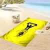 AEK FC Print Beach Towel, Large Soft Quick Dry Towel for Beach Camping Swimming