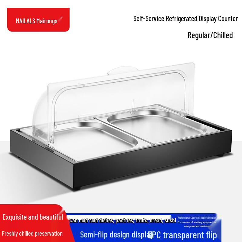 304 Stainless Steel Buffet Cold Display Stand