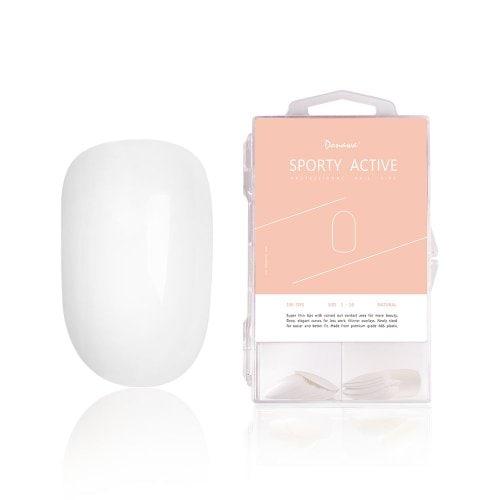

Donna and Nail Tip Artificial Nail Sporty Active White 100nail CW01-100N-W