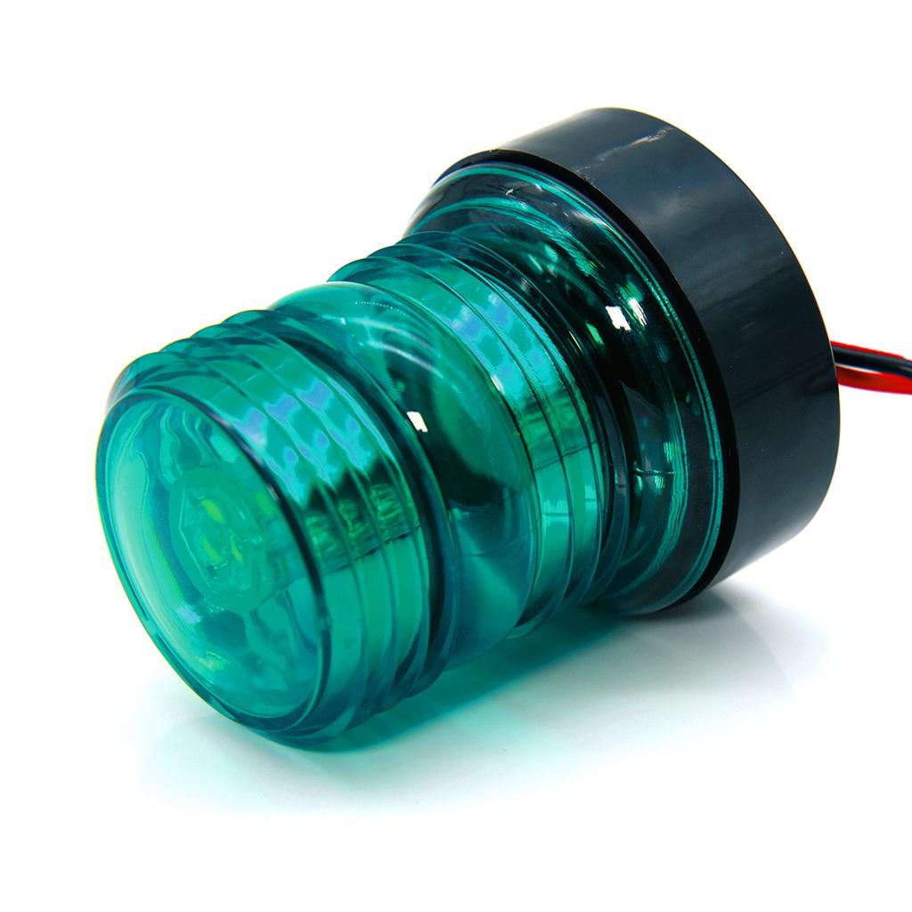 12V LED Navigation Light Red Green White Light Waterproof Marine Boat Yacht Light Navigation Anchor Light 360 Degree All Round