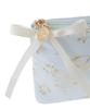 Maison de Fleur Rose Print Taschentuchbox, Damen, Sächsisch Blau