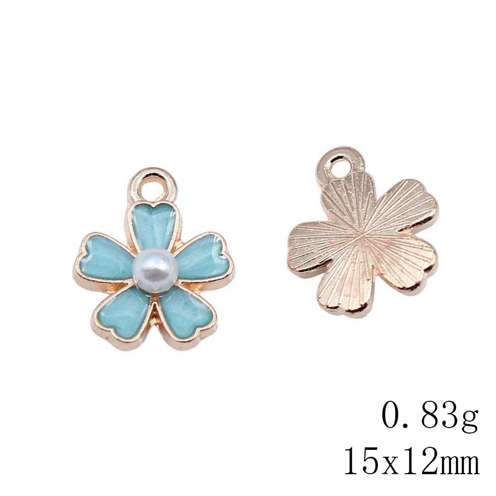 Thanksgiving Day Charms Jewelry Plant Flower Enamel Charms Pendant Ornaments For Home Cell Phone Pendant