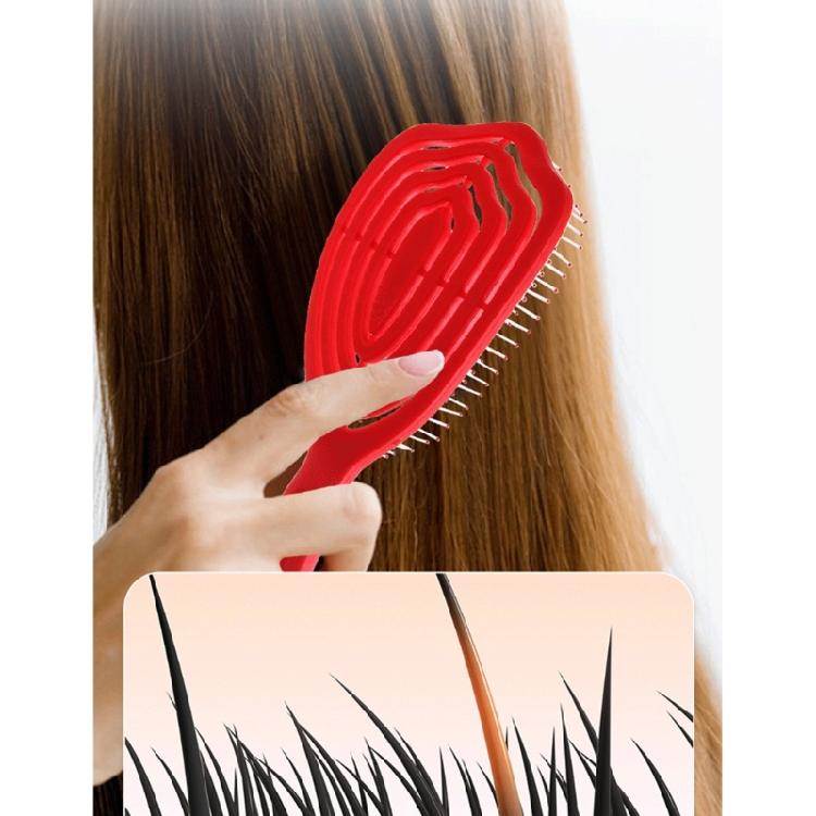Lightweight Curved Detangling Brush Stylish Hairbrush for Women Hair Comb For Effortless Styling Wet and Dry Hairbrush
