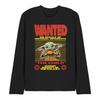 Star Wars The Mandalorian Unisex Adult Cutest Bounty Wanted Grogu Long-Sleeved T-Shirt