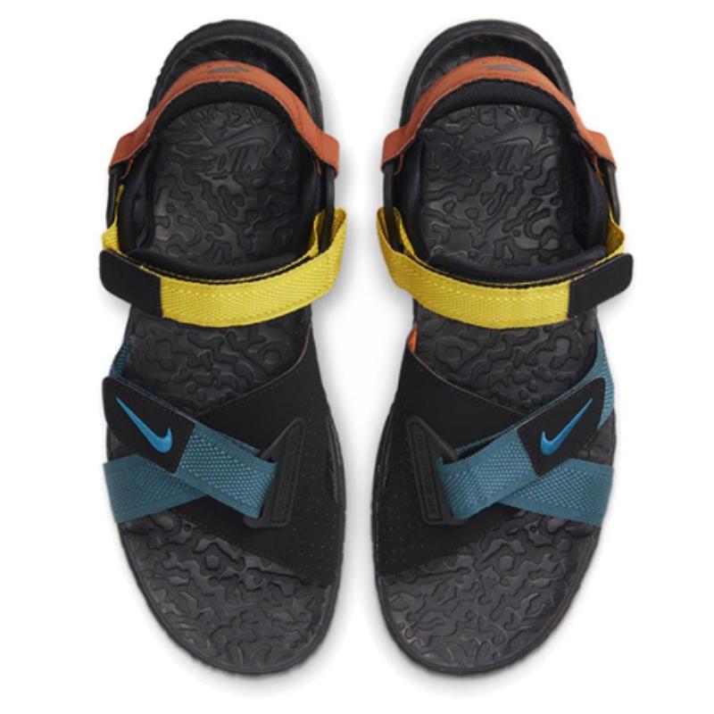 Nike Acg Air Deschutz Black Dark Teal Beach Sandals DC9093-300