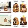 Capybara Statue Cute Crafts Centerpiece Car Dashboard Decoration Animal Figurine Decor for Home Bedroom Auto Office Festival