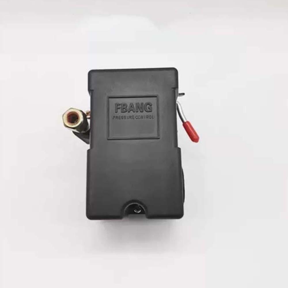 90-120 PSI Handle Pressure Switch Replacement Parts 220V Horizontal Control Valve Heavy Duty 5-8 Bar Air Pressure Controller