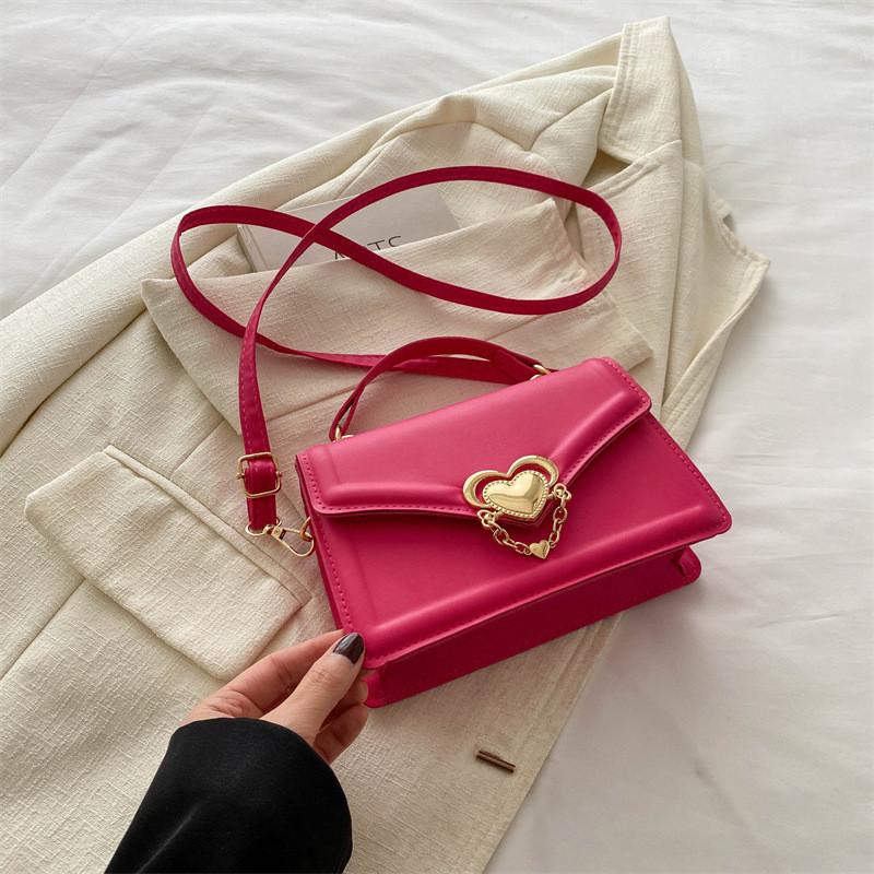 Stylish Korean Casual Handbag 2024 Fashionable Commuter Small Square Bag For Women