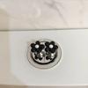 Toilet Flush Handle, Small Flower Design, Universal Toilet Lid Remover, Water Tank Switch Button, Home Bathroom Accessory