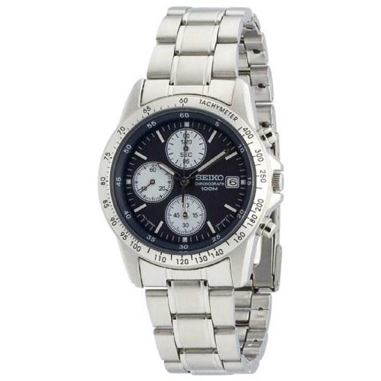 SEIKO wristwatch reverse import overseas model SND365PC dark blue mens