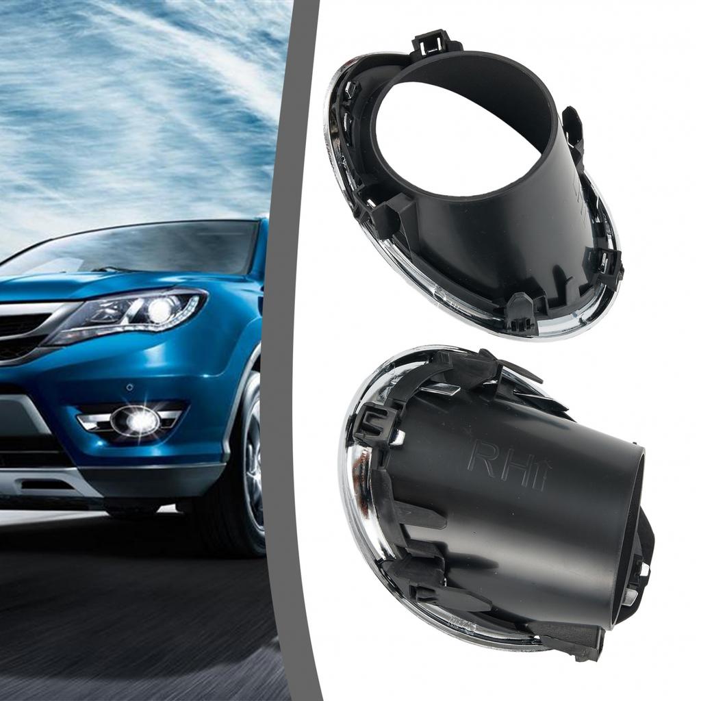 2pcs Fog Light Covers Passenger Side Car Accessories