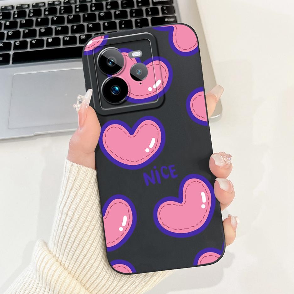For Realme GT7 Case GT 7T 5G RMX5061 Luxury Art Painted Cover Soft Silicone Case For Realme GT 7 Pro GT7 T RealneGT 7T 5G Fundas