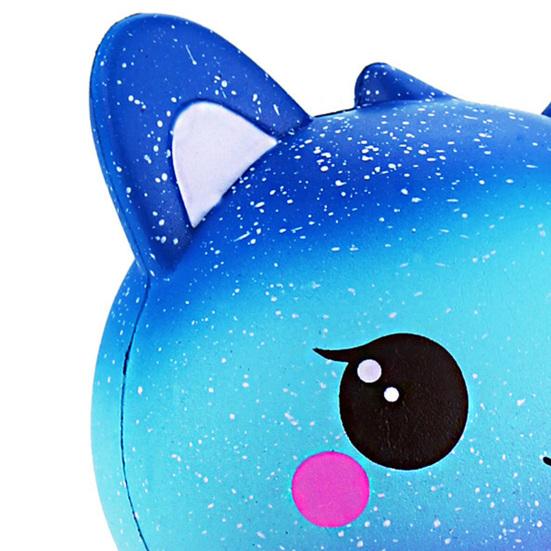 Squeeze Toy Flexible Relieve Stress Multi-Color Squishy Cat Decompression Toy Kids Toy