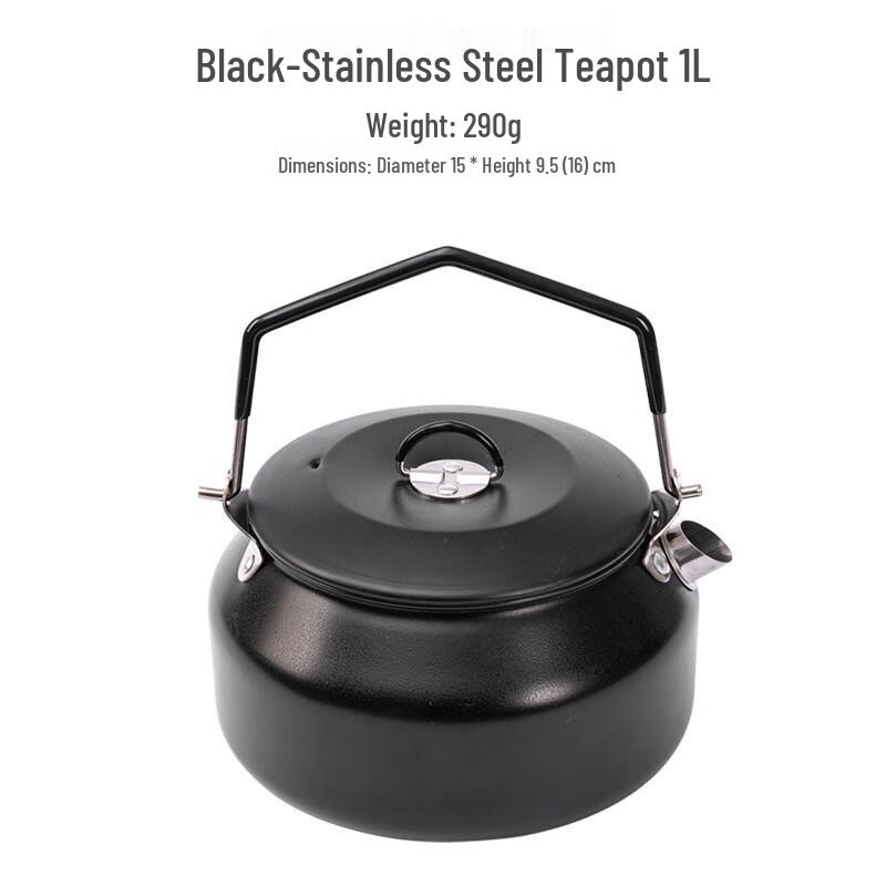 ZISIZ 304 Stainless Steel Portable Kettle