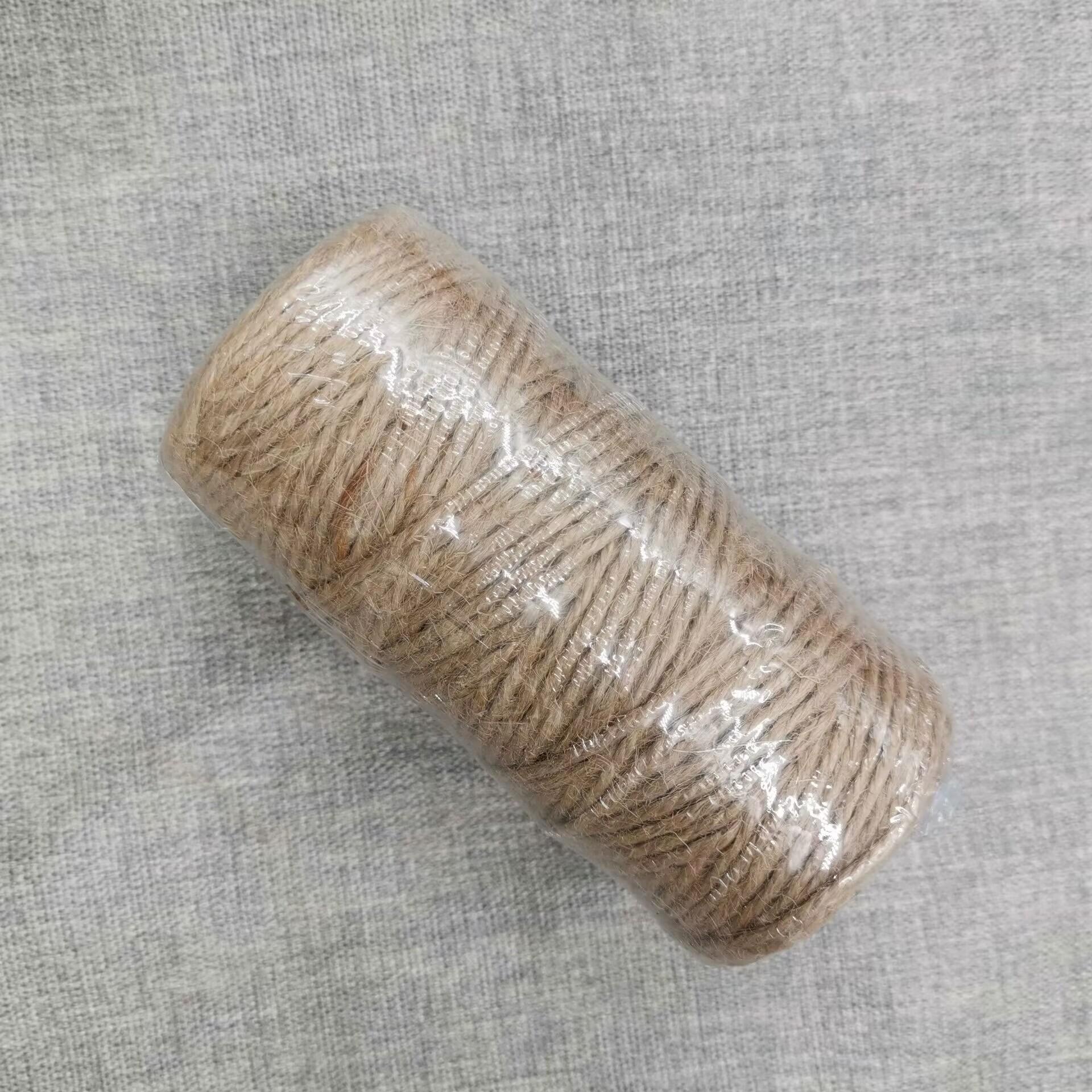 

100 метров цветной 2 мм тонкой пеньковой веревки рулон тег веревки для самостоятельного украшения стеклянной бутылки, материалы для красоты в детском саду primary color 100m