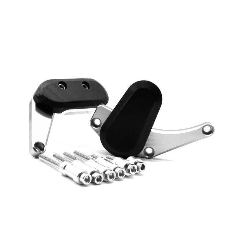 

Инструмент для ремонта мотоцикла, защита слайдера двигателя, защитный чехол для Suzuki GSXR 1000 серебряный