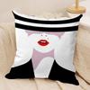Advanced Black White Cushion Cover Pillowcase Ultra Soft Skin Friendly Fabric Cloud Like Comfort & Concealed Zipper
