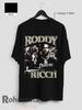 T-shirt Roddy Ricch: T-shirt Merch pour Fan de Musique Trap Rap Hip Hop Rétro des Années 90, Sweats