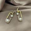 Neue Liebe Perlenstecker Ohrringe Herzförmig Strassstein Perlenohrring Damen Mädchen Party Persönlichkeit Temperament Schmuck Geschenk