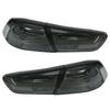 Full LED Dynamic Tail Lights Smoke Lens With Welcome Light Replacement for Mitsubishi Lancer Evo X 2008‑2017