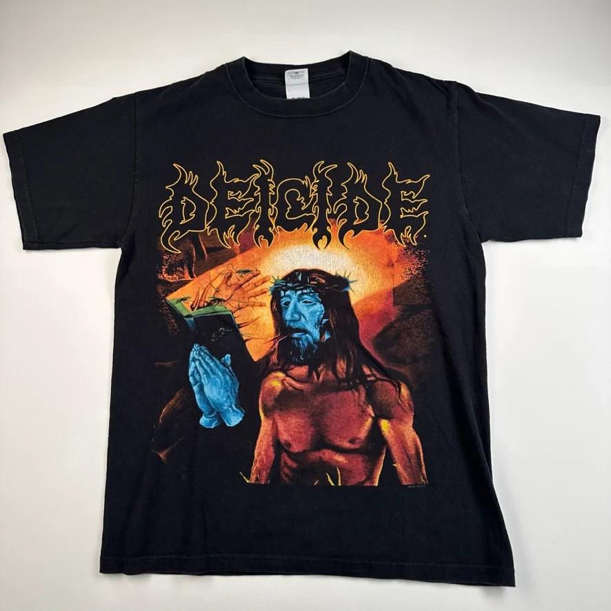 Deicide Serpents Of The Light Black Cotton T Shirt Full Size S-5XL XXXXL
