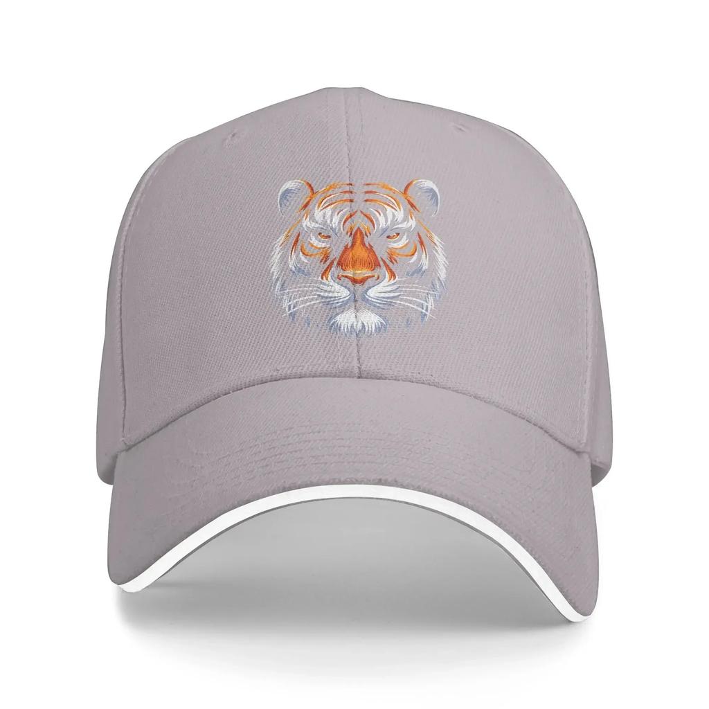 Tiger Baseball Cap  Classic Trucker Hat Summer Couple Women Outdoor Sports Snapback Cap