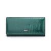 Alligator Pattern Women Genuine Leather Wallet Luxury Brand Cow Leather Female Purse Long Women's Leather Wallets