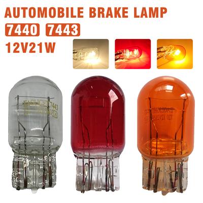 1pcs T20 W21W 7440/7443 12V21W luz lateral pisca luz de nevoeiro traseira lâmpada de freio luz de ré luz de freio