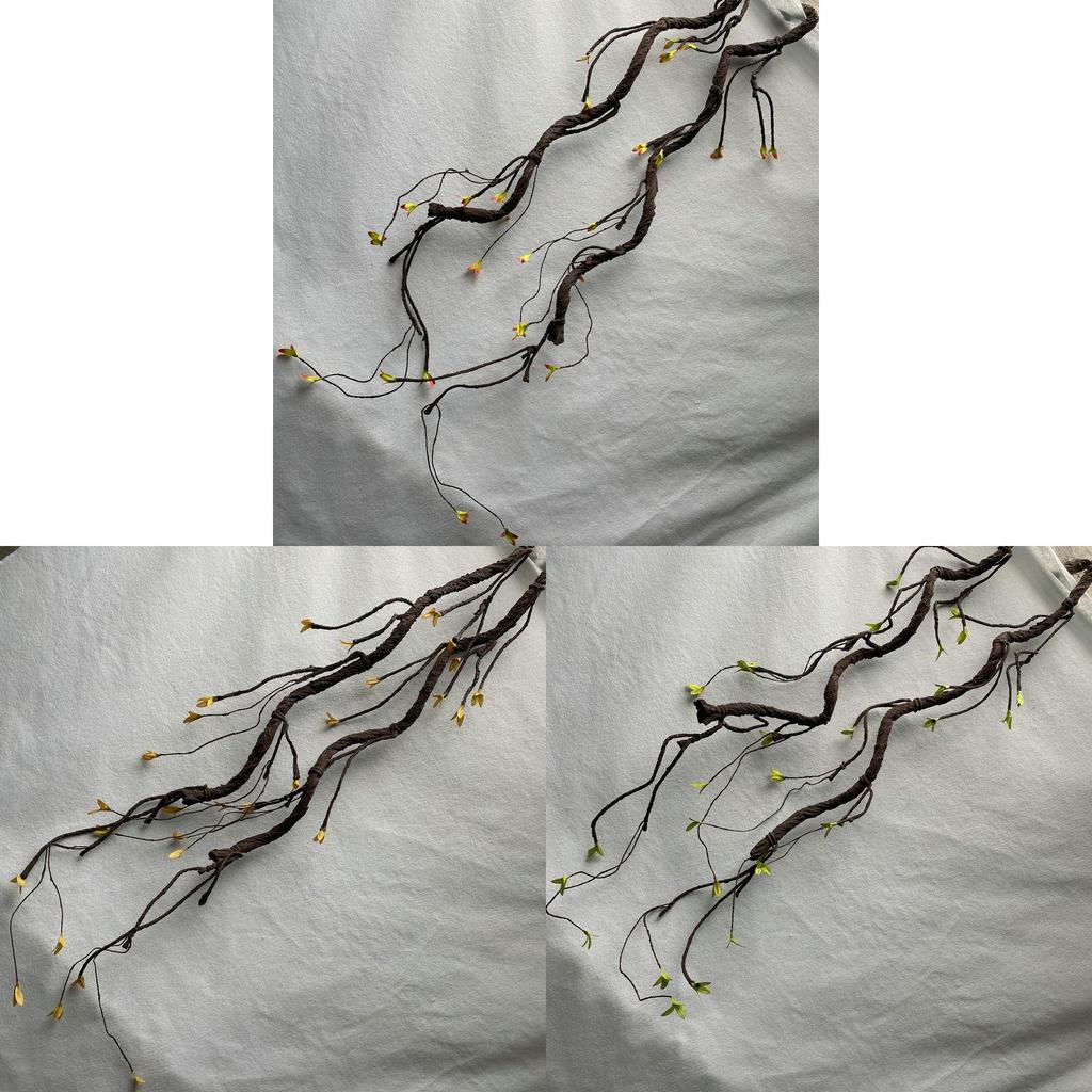Faux Tree Branches For Garden Decor With Realistic Leaves For Outdoor Scenes
