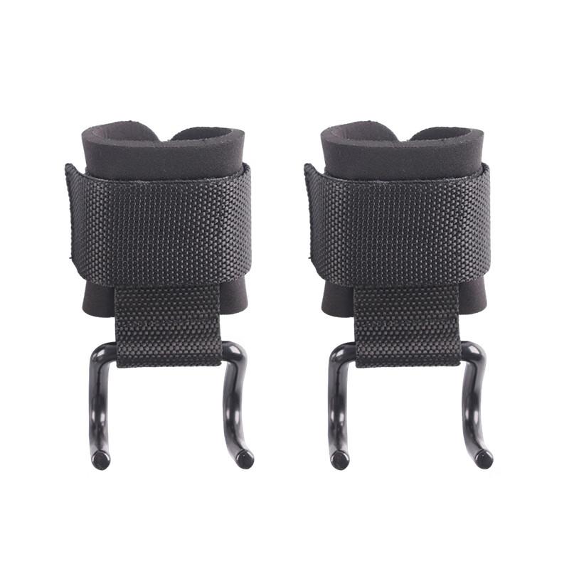 WEZHO Weightlifting Hooks with Wrist Support