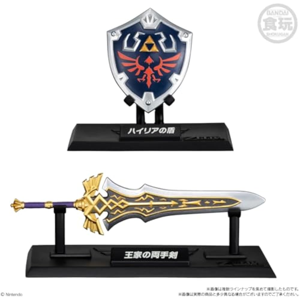 Bandai (BANDAI) The Legend of Zelda Weapon Collection Chewing Gum Food Toy [Box Sale/Set of 10]