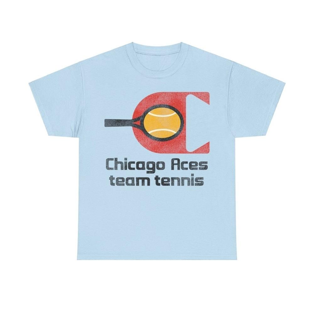 

Chicago Aces Logo Team Tennis Retro Nostalgic T-shirt 4XL