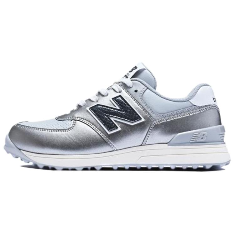 

New Balance Женские кроссовки для гольфа NB 574 V3 с низким верхом, серебристые WGS574R3 36.5 серебряный
