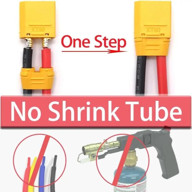 XT90 Plug Male Female Connector with Back Cover Wire Cable Connectors Adapter Terminal Plugs for RC Lipo Battery FPV Drone