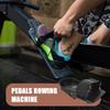 Rowing Machine Foot Pedals Fitness Equipment Flat Pedals Home Sports Black Pedals Rowing Machine Accessories Enduring