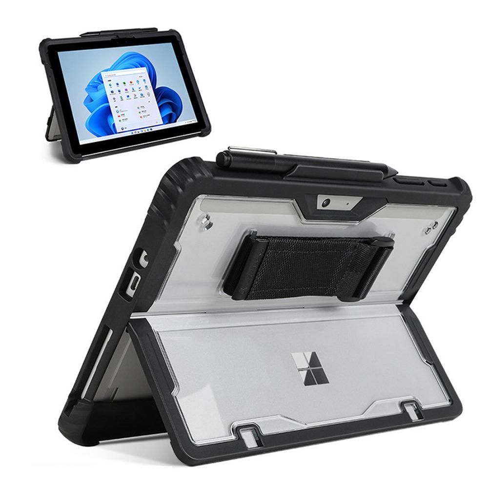 All-in-One Protective Case Rugged Cover Case with Magnetic Pen Holder For Microsoft Surface Pro 9 8 7 6 5 4 Surface GO 1 2 3