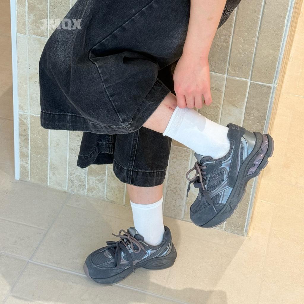 Leather platform German training shoes women's 2025 autumn new versatile outdoor mountaineering jogging sports Forrest Gump shoes