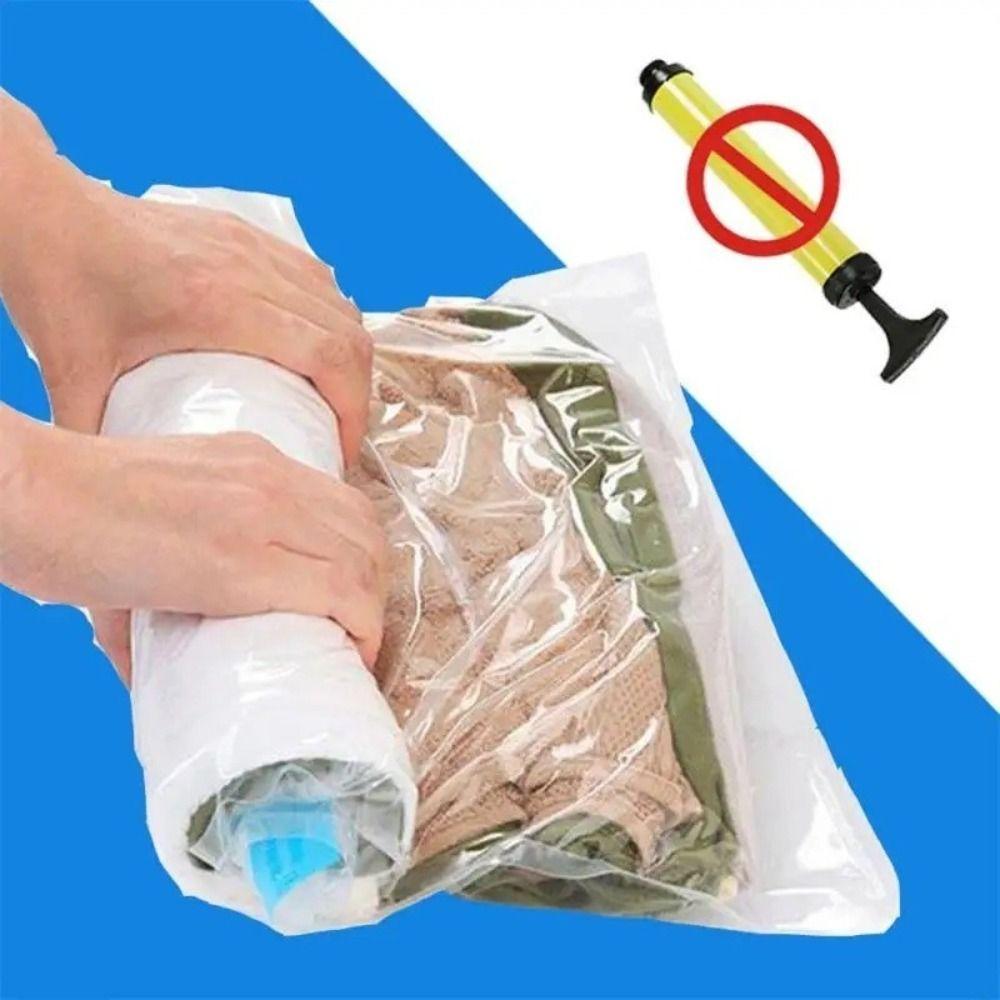 Reusable Compression Bags with Valves Storage Bag Durable Air Vacuum Bags